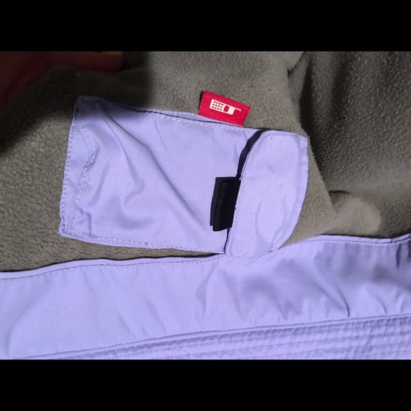 LL Bean fleece jacket L periwinkle blue - Picture 4 of 6
